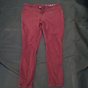 Low rise cotton jegging